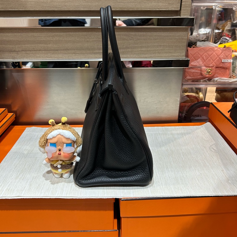 Hermes Birkin 35 黑色銀扣 Stamp [R]-3