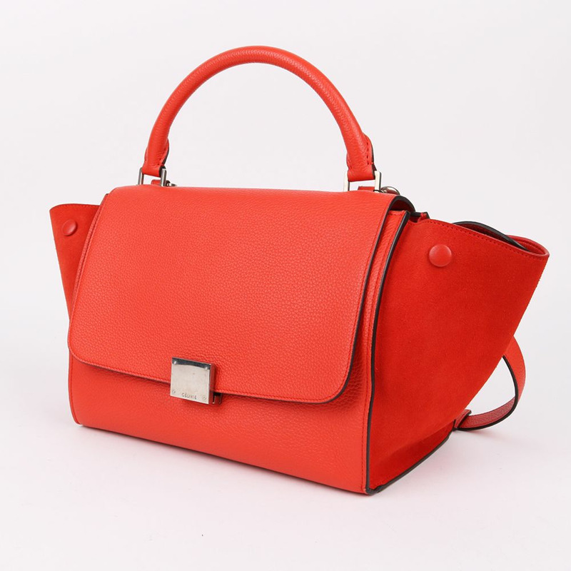 【包稅】CELINE 梯形小號手提單肩包-3