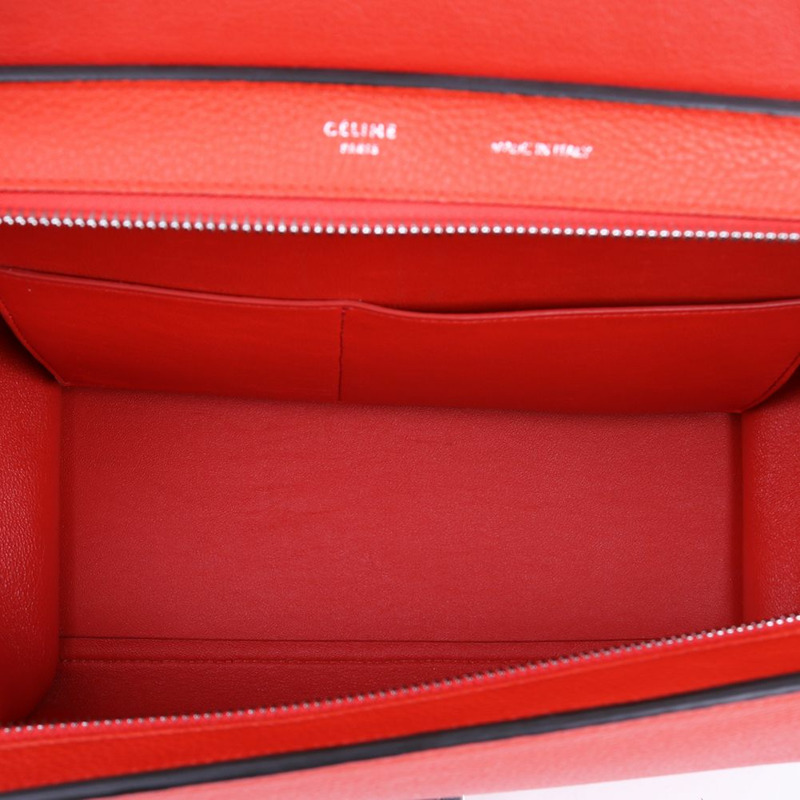 【包稅】CELINE 梯形小號手提單肩包-11