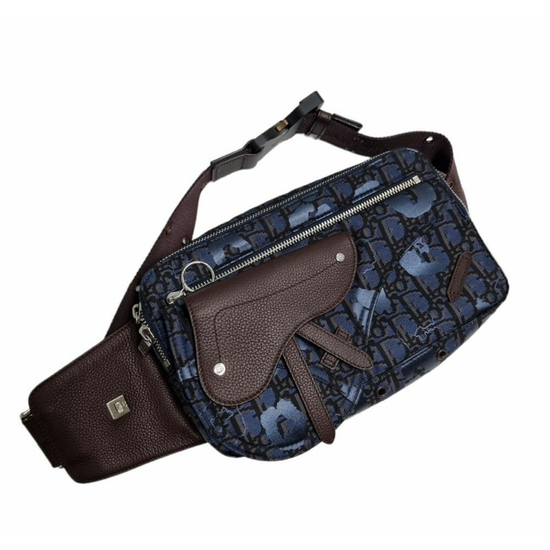 【包稅】DIOR 斜背馬鞍包腰包-4