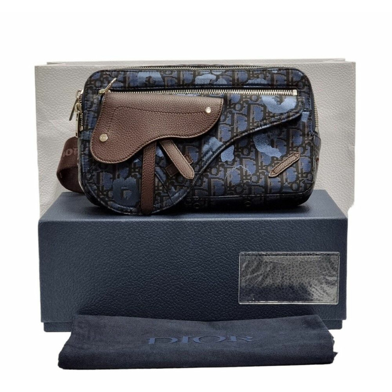 【包稅】DIOR 斜背馬鞍包腰包-17