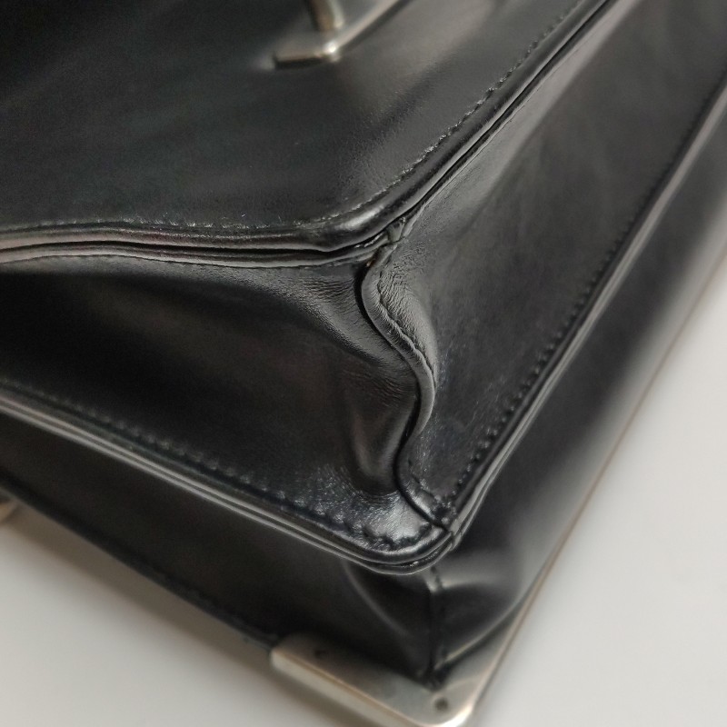 Prada Cahier牛皮黑色中號 斜背包肩背包-18