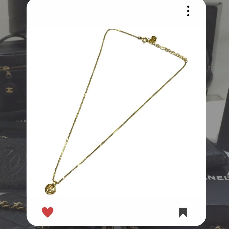 🛍️🎁 26 🔥 1月新品上架 新年💖 新款 Christian Dior CD 金色圓形頸鏈 🔥Christian Dior熱賣款 DIOR 經典款 頸鏈 Christian Dior Necklace-1