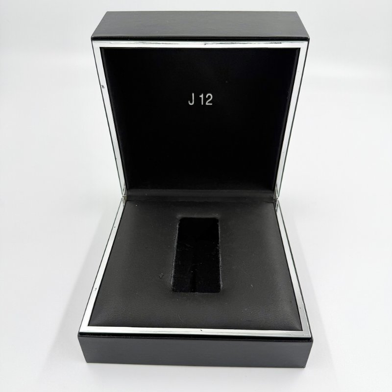 CHANEL -  黑色J12陶瓷點鑽33cm石英錶-12