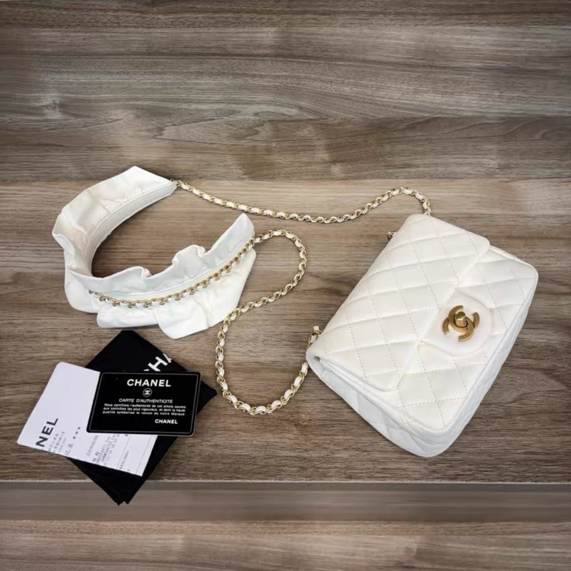 【95%新 ✨ 全網最低價!】Chanel 方胖子 白金 經典保值 特別款-1