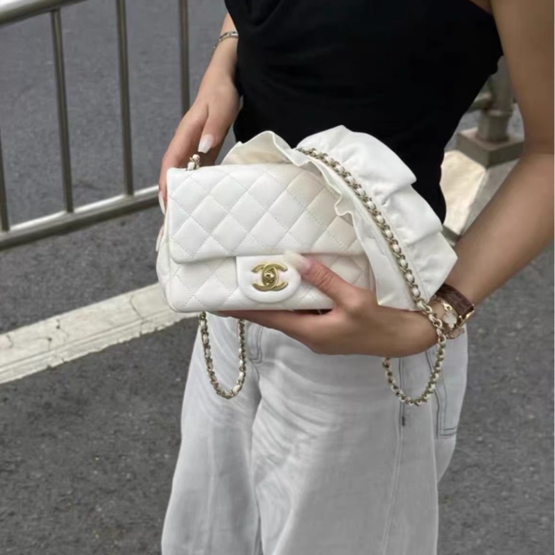 【95%新 ✨ 全網最低價!】Chanel 方胖子 白金 經典保值 特別款-2