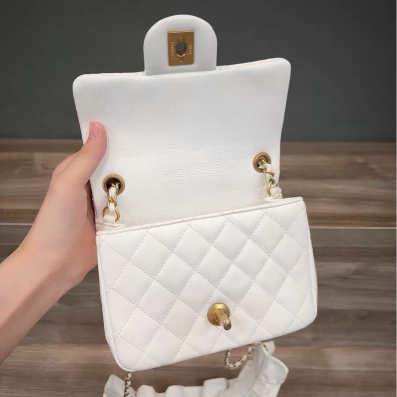 【95%新 ✨ 全網最低價!】Chanel 方胖子 白金 經典保值 特別款-6