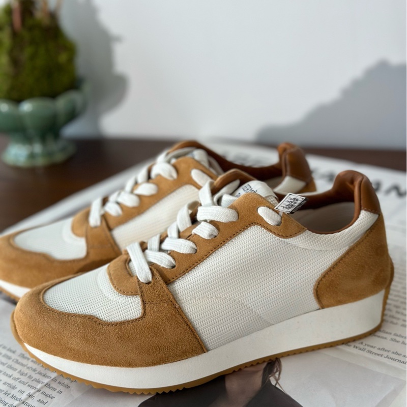 閒置新未使用Hermes/愛馬仕 Escape 山羊皮運動鞋 36碼-0