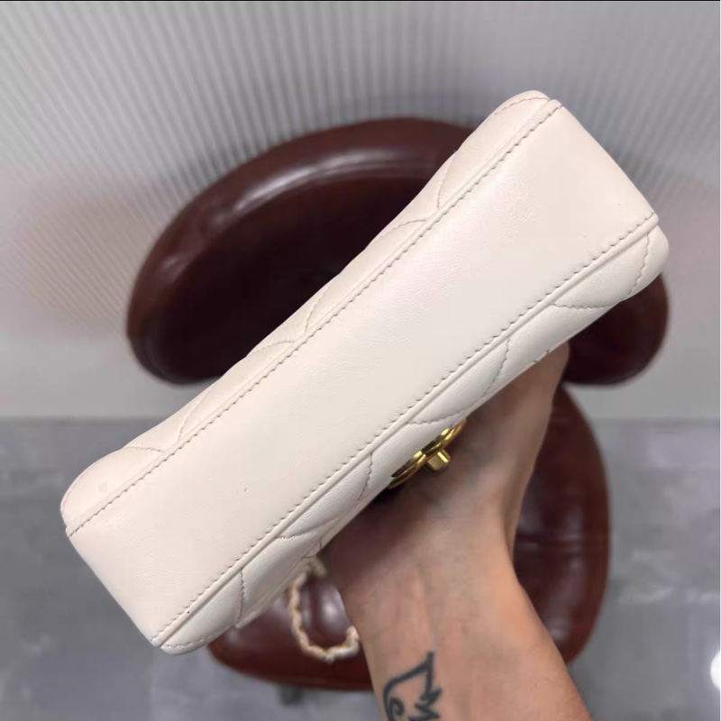 【99%新 ✨ 全新帶膜 全網最低價!】Chanel 方胖子 白金 經典保值 特別款-3