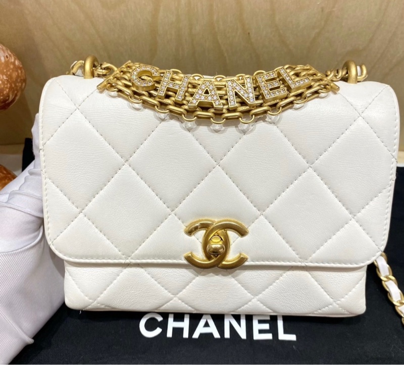 【99%新 ✨ 全新帶膜 全網最低價!】Chanel 方胖子 白金 經典保值 特別款-0