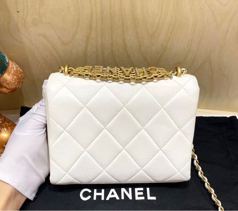 【99%新 ✨ 全新帶膜 全網最低價!】Chanel 方胖子 白金 經典保值 特別款-2