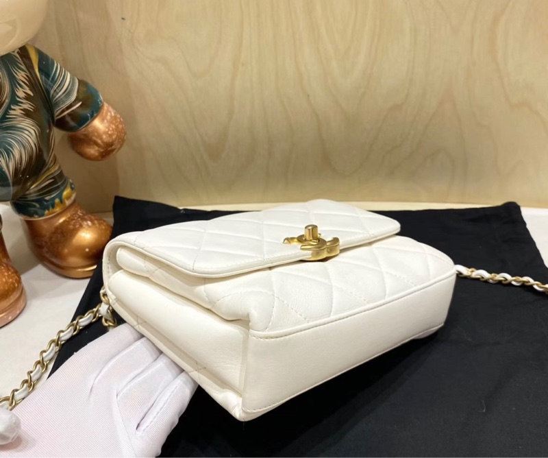 【99%新 ✨ 全新帶膜 全網最低價!】Chanel 方胖子 白金 經典保值 特別款-3