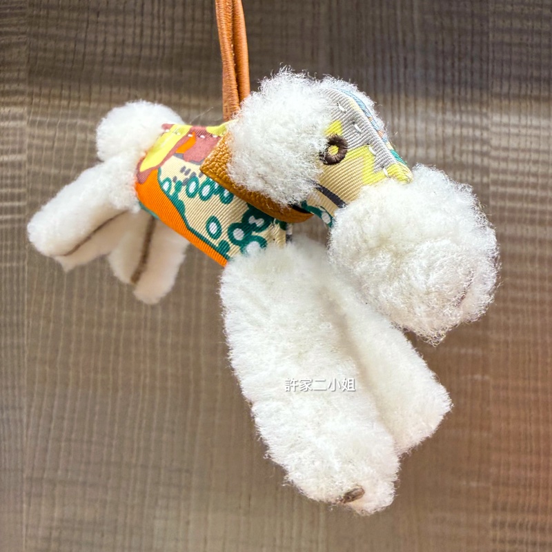 Hermes 99新 閒置 Budy charm 狐狸梗犬-2