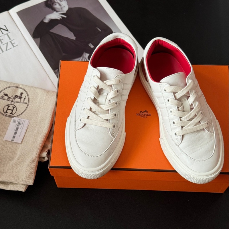 97新愛馬仕Hermes sneaker板鞋 36.5碼 有塵袋-0