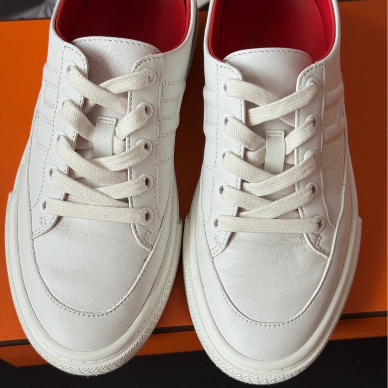 97新愛馬仕Hermes sneaker板鞋 36.5碼 有塵袋-1
