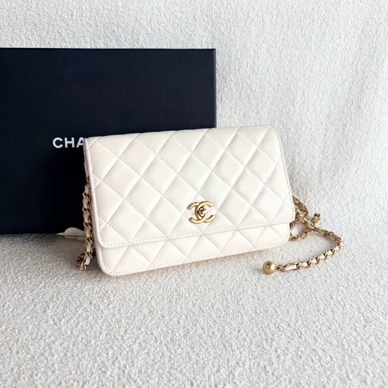 【98%新 ✨ 全網最低價!】Chanel Woc白金 金球 保值特別款-3