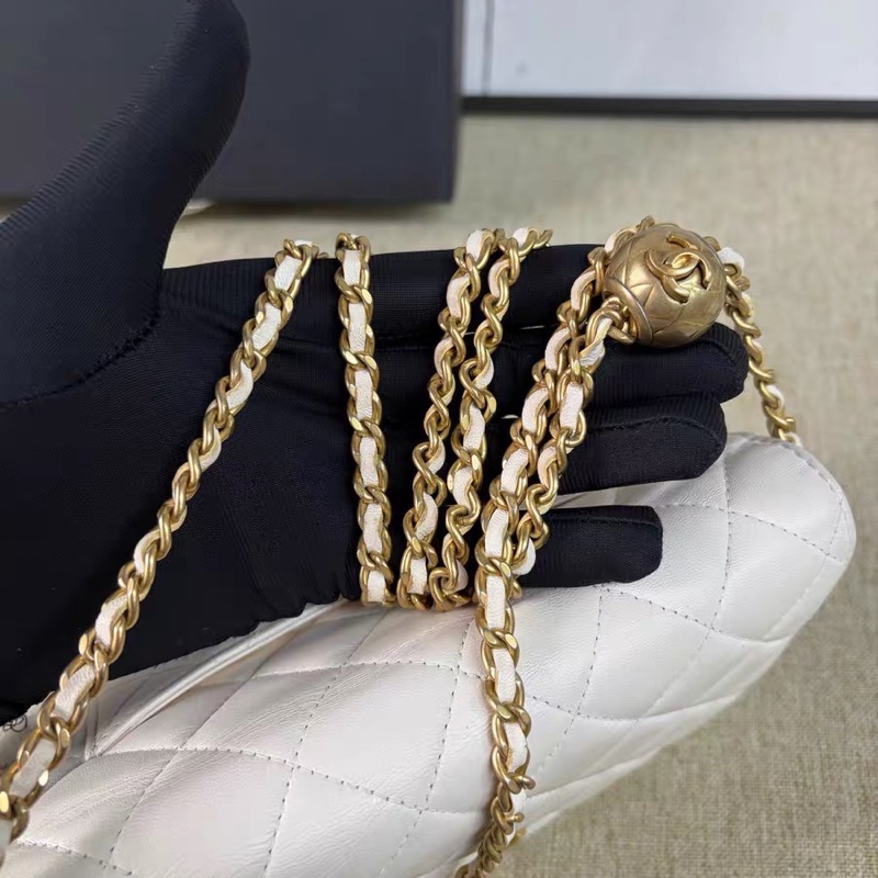 【95新 ✨ 全網最低價!】Chanel Woc白金 金球 保值特別款(購買前先查詢庫存❗️)-11