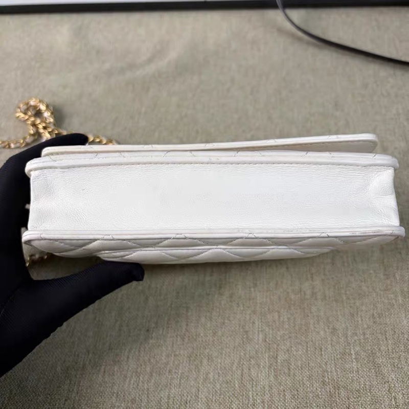 【95新 ✨ 全網最低價!】Chanel Woc白金 金球 保值特別款(購買前先查詢庫存❗️)-13