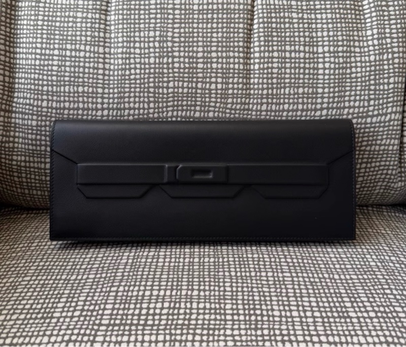 Hermes愛馬仕Birkin Shadow Cut幻影系列手包，黑色Swift皮，U刻-0