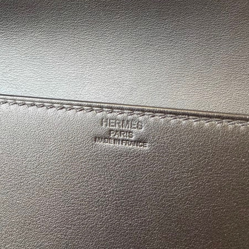 Hermes愛馬仕Birkin Shadow Cut幻影系列手包，黑色Swift皮，U刻-4