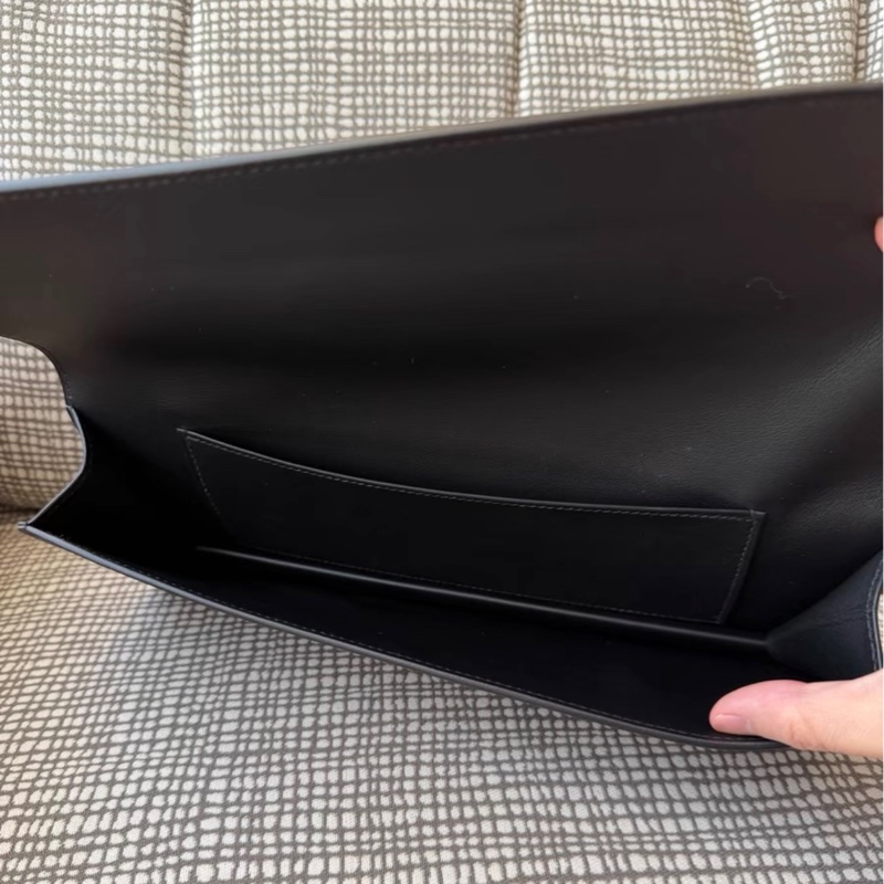 Hermes愛馬仕Birkin Shadow Cut幻影系列手包，黑色Swift皮，U刻-6