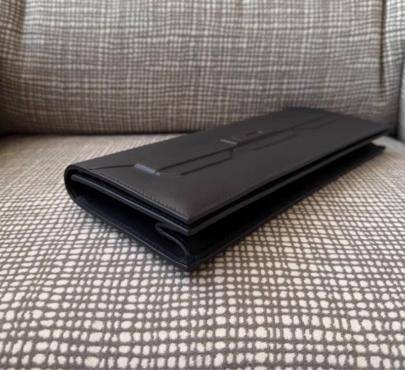 Hermes愛馬仕Birkin Shadow Cut幻影系列手包，黑色Swift皮，U刻-8