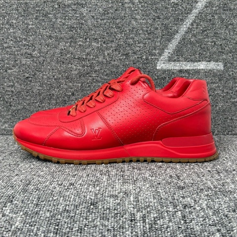 LV 紅色皮面運動鞋 40.5碼