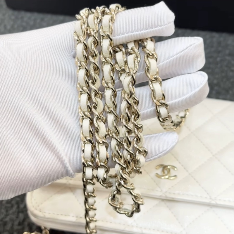 【95%新 ✨ 全網最低價！】Chanel Woc白金荔枝皮 保值款-5