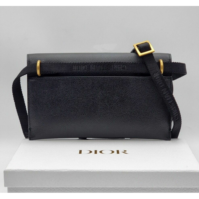 【包稅】DIOR 馬鞍形纖薄斜背包-2