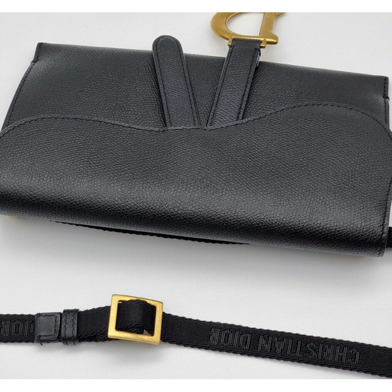 【包稅】DIOR 馬鞍形纖薄斜背包-4