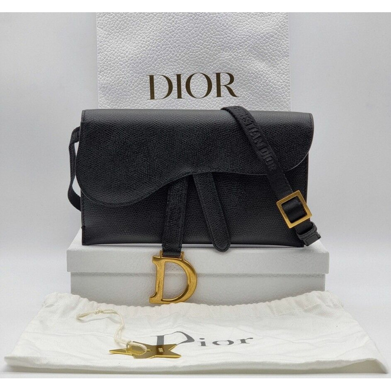 【包稅】DIOR 馬鞍形纖薄斜背包-7