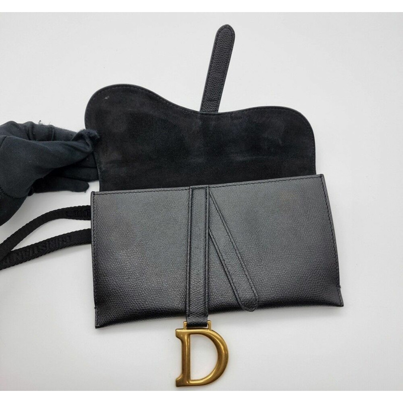 【包稅】DIOR 馬鞍形纖薄斜背包-14