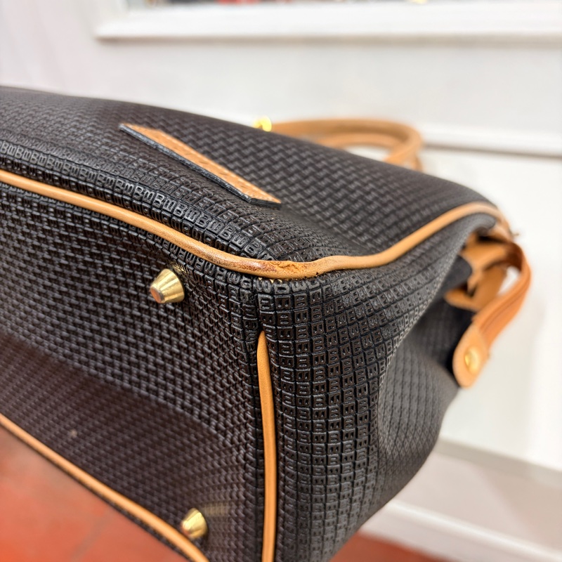 Bally Birkin款手袋 腋下包 手提包 真皮 意大利製 男女適用-12