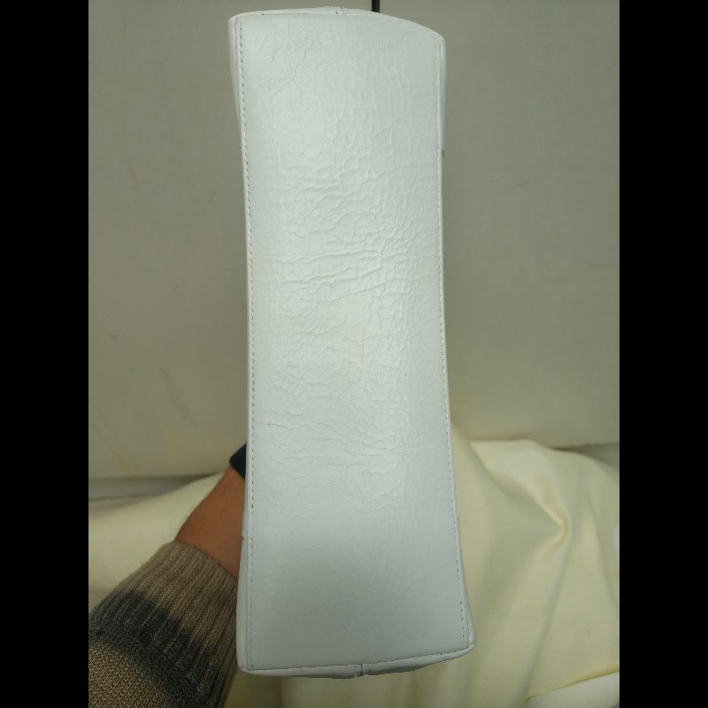 ‼️年前限時特賣‼️(原28800)至1/25⏰【8成新】㊣✨BALENCIAGA✨巴黎世家 白色 沙漏包 牛皮 鎖鏈 背帶 肩背包 腋下包 鏈條包/二手包/二手精品/保證正品🌳二手樹屋🌳-5