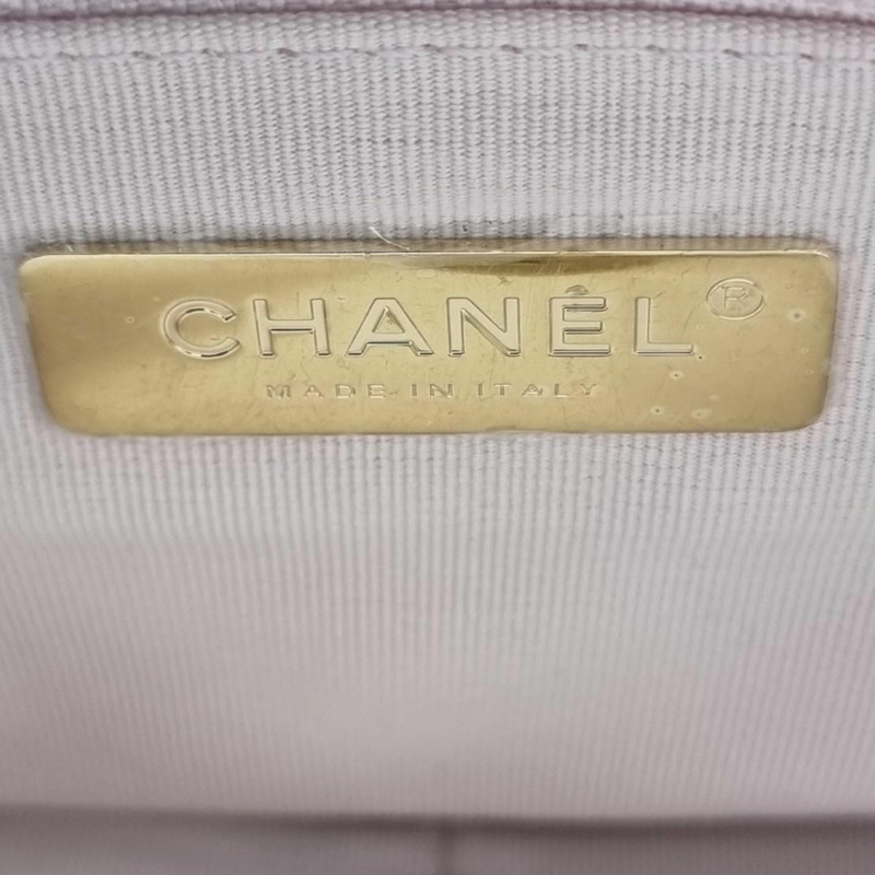 【包稅】CHANEL 香奈兒 19 中型粉紅單肩包-6