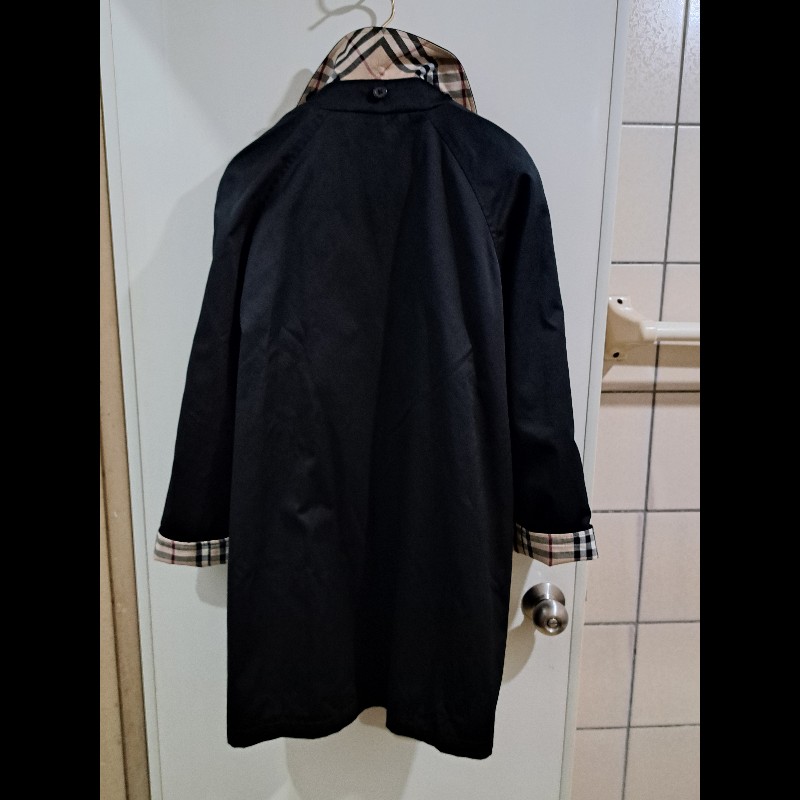 男女同款／BURBERRY連帽時尚風衣-7