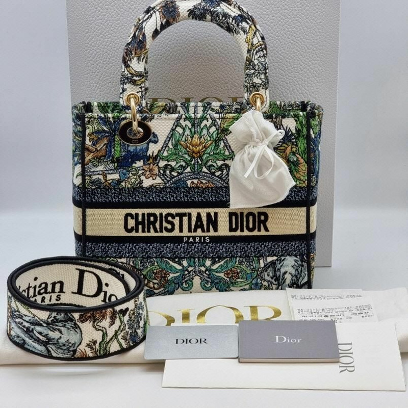 【包稅】DIOR 全新 Lady D Light Étoile 手提包-7