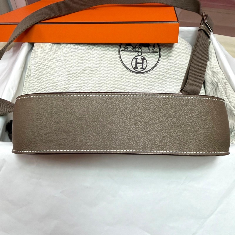 Hermes mini jypsiere 18大象灰銀釦 evercolor皮 W刻-11