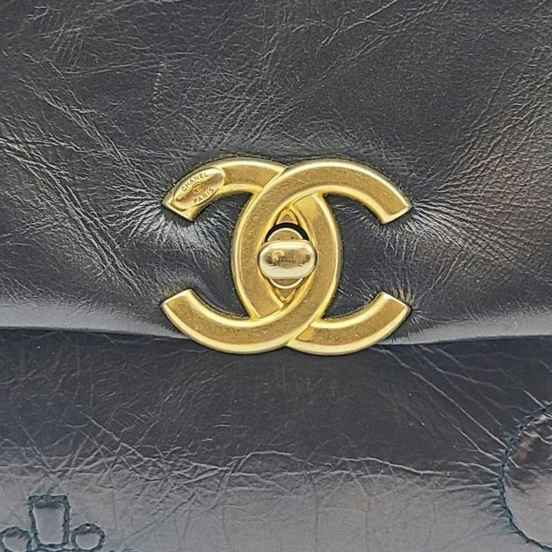 【包稅】CHANEL CC山茶花翻蓋斜背包-5