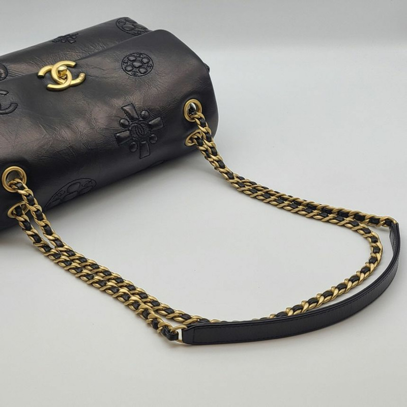 【包稅】CHANEL CC山茶花翻蓋斜背包-8