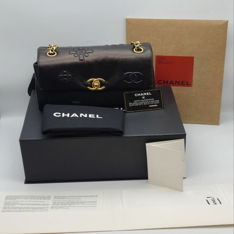 【包稅】CHANEL CC山茶花翻蓋斜背包-11