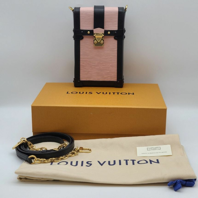 【包稅】LOUIS VUITTON Pochette Trunk 垂直斜背包 LOA082905-10