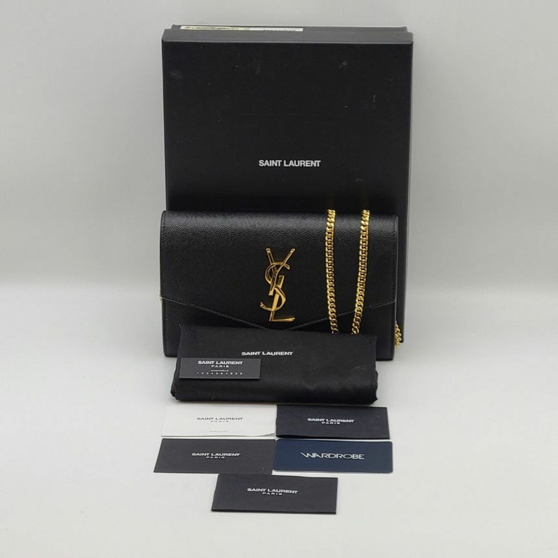 【包稅】SAINT LAURENT Uptown 鏈條單肩包 SAA101043-11
