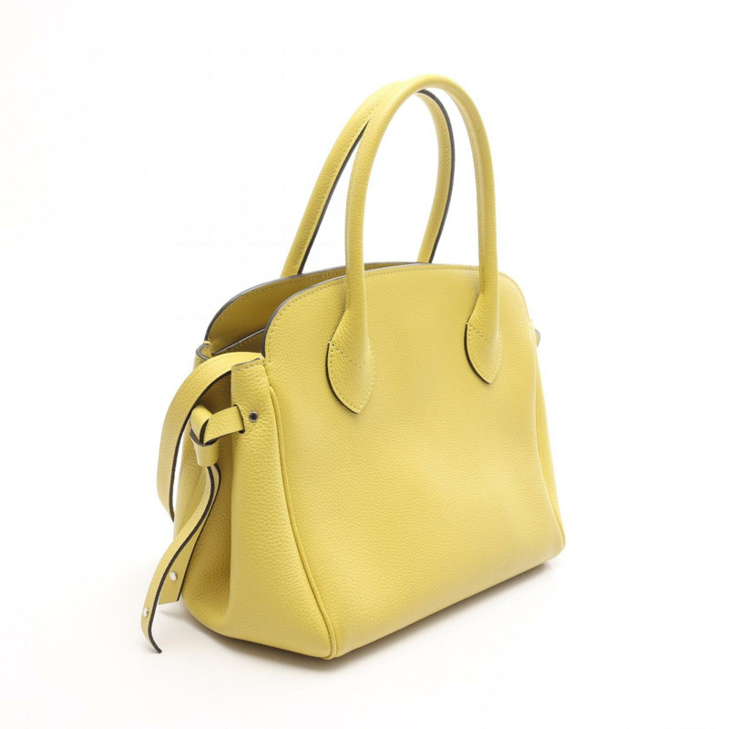 路易威登 Mila PM 手提包，皮革，女士，黃色，Vert Acid，M51446-1