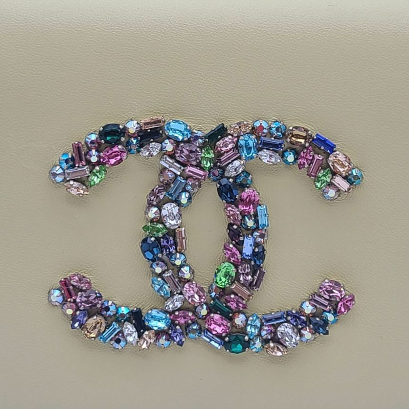 【包稅】CHANEL CC Logo 黃色季節限定包-5