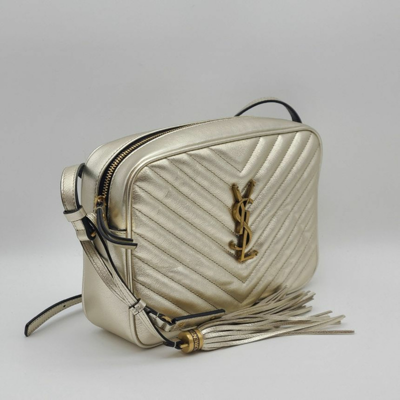 【包稅】SAINT LAURENT 絎縫 Lu 相機斜背包 A110635-7