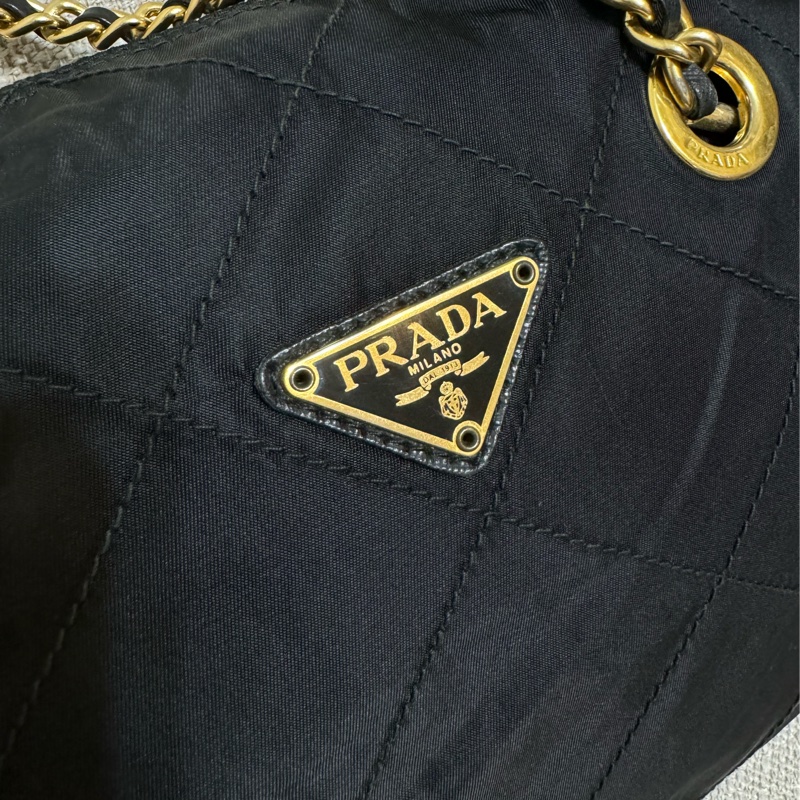 新上架🖤PRADA降落傘流浪托特包中號25尺寸🖤有防塵袋/流浪包/托特包/鏈條包/肩背包/斜背包-51