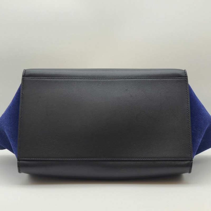 【包稅】CELINE 梯形翻蓋手提包-8