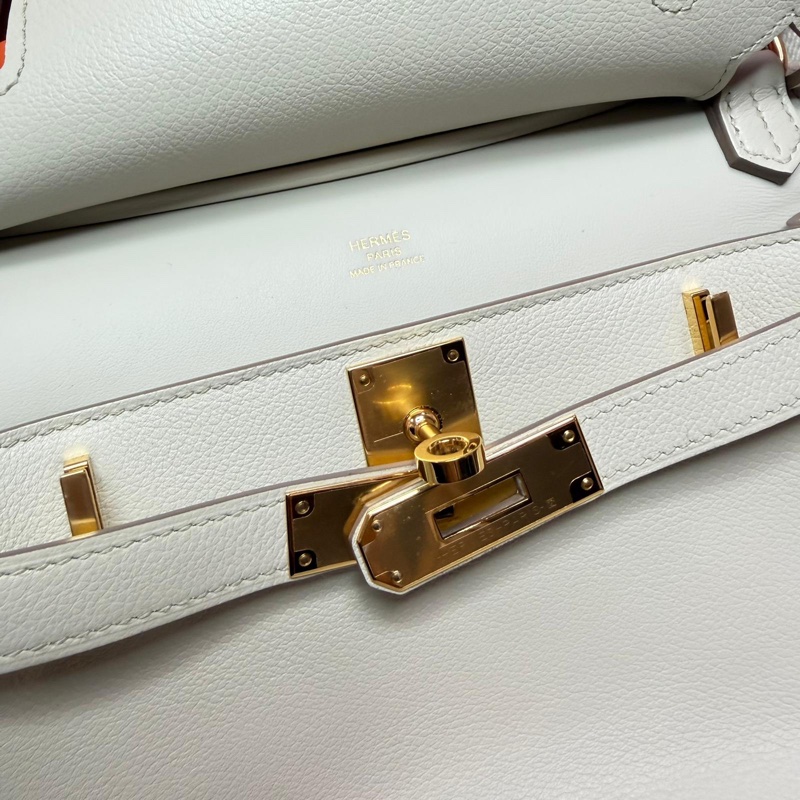 Hermes mini jypsiere 8L冰川灰金釦 evercolor皮/B刻-18