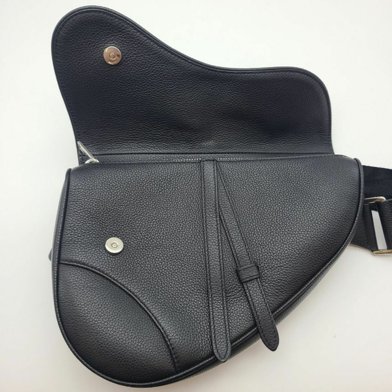 【包稅】DIOR 馬鞍皮單肩包-9